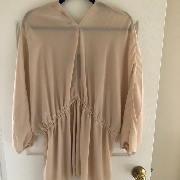 Tan blouse from pretty little thing - Picture 2 of 3